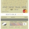 Fillable geometric vibrance universal multipurpose bank mastercard debit credit card Templates | Layer-Based PSD