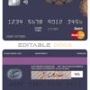 Fillable mandala jasmine universal multipurpose bank mastercard debit credit card Templates | Layer-Based PSD