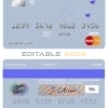 Fillable medium trip universal multipurpose bank mastercard debit credit card Templates | Layer-Based PSD