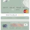 Fillable upgrade abstract universal master card Templates | Layer-Based PSD