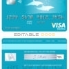 Fillable wander dolphins universal visa electron card Templates | Layer-Based PSD