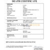 Fillable Gambia Death PDF Templates | Blank Docs