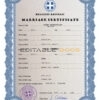Greece Marriage Certificate | Editable PSD Templates