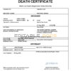 Fillable Hawaii Death PDF Templates | Blank Docs