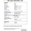 Fillable Honduras Death PDF Templates | Blank Docs