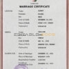 Hungary Marriage Certificate | Editable PSD Templates