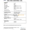 Fillable Israel Death PDF Templates | Blank Docs