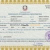 Italy Marriage Certificate | Editable PDF Templates