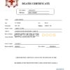 Fillable Jamaica Death PDF Templates | Blank Docs