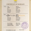 Japan Marriage Certificate | Editable PDF Templates
