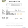 Fillable Kiribati Death PDF Templates | Blank Docs