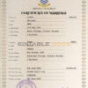 Kiribati Marriage Certificate | Editable PSD Templates