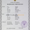 Kuwait Marriage Certificate | Editable PDF Templates