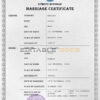 Kyrgyzstan Marriage Certificate | Editable PDF Templates