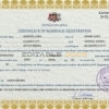 Latvia Marriage Certificate | Editable PDF Templates