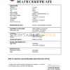Fillable Lebanon Death PDF Templates | Blank Docs