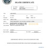 Fillable Marshall Death PDF Templates | Blank Docs