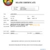 Fillable Mozambique Death PDF Templates | Blank Docs