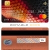 Fillable Nigeria GTBank mastercard Templates | Layer-Based PSD