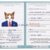 San Marino cat Fake PSD Passport | Instant Download
