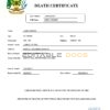 Fillable Solomon Islands Death PDF Templates | Blank Docs