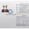 Tajikistan Cat Fake PSD Passport | Instant Download