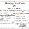 USA Idaho Marriage Certificate | Editable PSD Templates