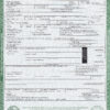 Customizable USA Illinois state Death Certificate PSD Templates | Instant Download