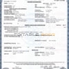 Customizable USA Iowa state Death Certificate PSD Templates | Instant Download