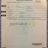 Authentic USA Oregon Birth Certificate Template | Customize and Download Online
