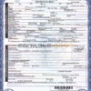 Customizable USA Oregon state Death Certificate PSD Templates | Instant Download
