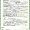 Customizable USA South Carolina state Death Certificate PSD Templates | Instant Download