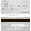 Editable USA SunTrust Visa debit card Templates in PSD Format