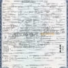 Customizable USA state Arizona Death Certificate PSD Templates | Instant Download