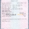 Customizable USA state Idaho Death Certificate PSD Templates | Instant Download