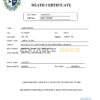 Fillable Uruguay Death PDF Templates | Blank Docs
