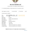 Fillable Venezuela Death PDF Templates | Blank Docs