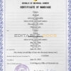 acute project Marriage Certificate | Editable PSD Templates