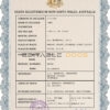Customizable Arms Unity Universal Death Certificate PSD Templates | Instant Download