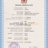 Customizable Certificate Leader Universal Death Certificate PSD Templates | Instant Download