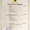 charm universal Marriage Certificate | Editable PSD Templates