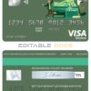 Editable click money universal visa electron card Templates in PSD Format