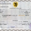 Customizable click Death Certificate PSD Templates | Instant Download