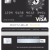 Editable dragonella universal visa card Templates in PSD Format