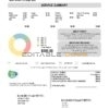 epic fortune universal multipurpose utility bill template in Word and PDF format