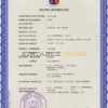 Customizable Faith Universal Death Certificate PSD Templates | Instant Download