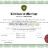 fancy universal Marriage Certificate | Editable PDF Templates