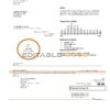 field factor universal multipurpose utility bill template in Word and PDF format
