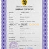 focal universal Marriage Certificate | Editable PSD Templates