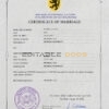 gloss universal Marriage Certificate | Editable PSD Templates